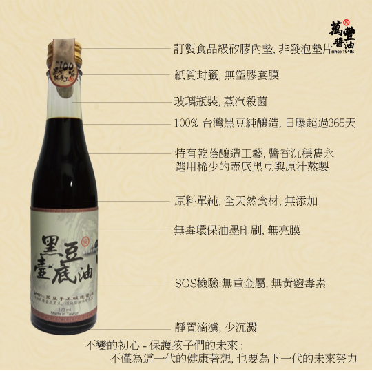 InYu - B120 萬豐黑豆壺底油